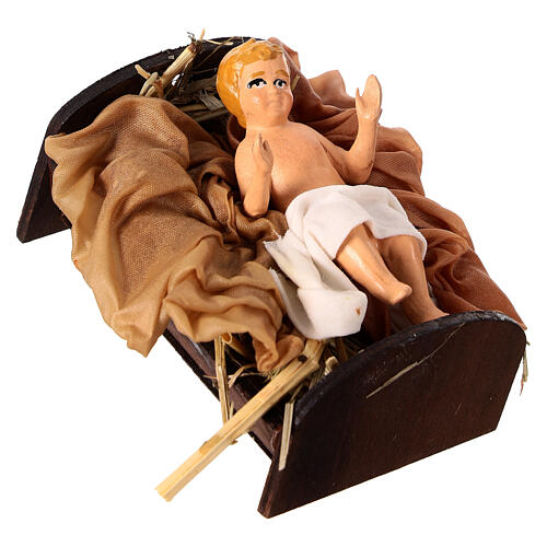 Niño Jesús figura terracota 18 cm belén napolitano 3
