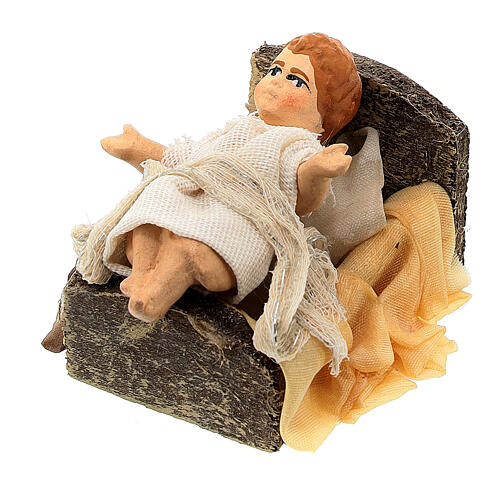 Natività 13 cm presepe napoletano in terracotta 5