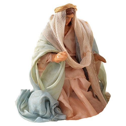 Statuina Madonna presepe napoletano 6 cm terracotta 2