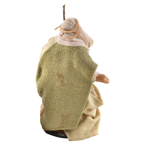 San Giuseppe statua presepe 6 cm terracotta presepe napoletano 3