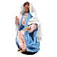 Natività stile 700 presepe napoletano 35 cm in terracotta s9