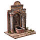 Cork fountain for Neapolitan nativity 12-14 cm, 45x35x27 cm s4