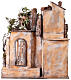 Small village with ruined facade for 12-14 cm Neapolitan Nativity Scene, 55x50x30 cm s8