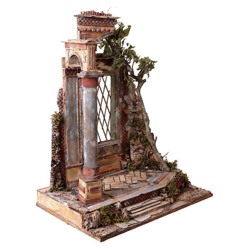 Łuk z kolumnami 60x50x35 cm - do szopki neapolitańskiej 14–16 cm 5