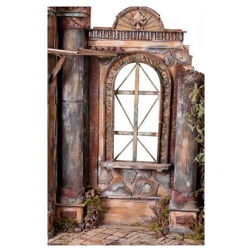 Świątynia z kolumnami, 75×60×40 cm - do szopki neapolitańskiej 24–30 cm 2