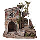Casa con arco 25x30x20 cm belén napolitano 8-10 cm s1