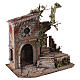 Casa con arco 25x30x20 cm belén napolitano 8-10 cm s3