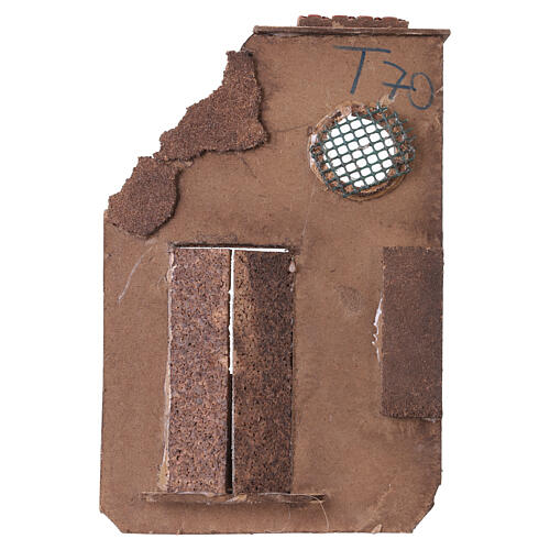 Balcón de corcho 25x15x6 cm belén napolitano 10-12 cm 4