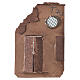 Balcón de corcho 25x15x6 cm belén napolitano 10-12 cm s4
