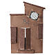 Balcón tejado inclinado corcho 30x20x5 cm belén napolitano 10-12 cm s4