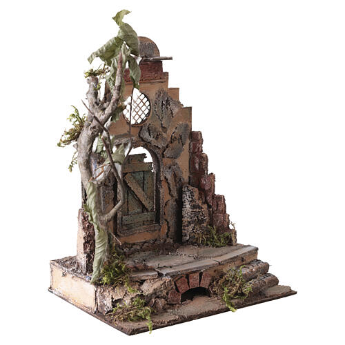 Fachada vivienda 25x18x15 cm belén napolitano 8-10 cm 3