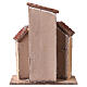 Escena casas de corcho 20x15x12 cm belén napolitano 6-8 cm s4