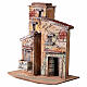 Casita alta corcho 18x18x12 cm belén napolitano 6-8 cm s2