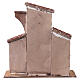 Domek z korka z wejściem centralnym, 20x20x10 cm - szopka neapolitańska 6–8 cm s4