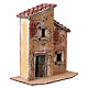 Domek z korka 15x15x8 cm - do szopki neapolitańskiej 6–8 cm s3