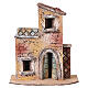 Haus für 6–8 cm Krippe im neapolitanischen Stil – 15×15×8 cm s1