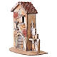 Antykowany domek z korka, 15x15x8 cm - do szopki neapolitańskiej 6–8 cm s2