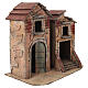 Ambientazione case 25x30x20 cm presepe napoletano 6-8 cm  s3
