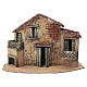 Casa di campagna con balcone 20x35x20 cm presepe Napoli 4-6 cm  s1