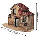 Casa di campagna con balcone 20x35x20 cm presepe Napoli 4-6 cm  s2