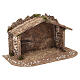 Cabaña 20x35x20 cm belén napolitano 8-10 cm s3