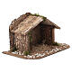 Cabane en liège pour crèche napolitaine 6-8 cm 15x25x15 cm s3
