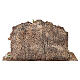 Capanna 15x25x15 cm presepe Napoli 6-8 cm s7