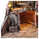 Village 55x50x45 cm éclairé avec fontaine fonctionnelle crèche napolitaine 8-10 cm s2