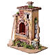 Ofen mit flackernder Innenbeleuchtung 15 × 15 × 8 cm für 8–10 cm Krippe, neapolitanischer Stil s2