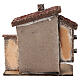 Casetta tetto diagonale 15x12x10 cm per presepe 4 cm s4