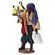 Figura moreno con loros 10 cm terracota belén napolitano s1