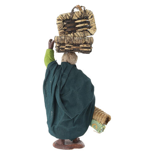 Maure avec singe et tapis crèche napolitaine 10 cm 6