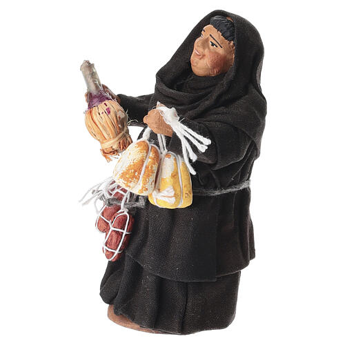 Monaciello de terracota 10 cm belén napolitano 2