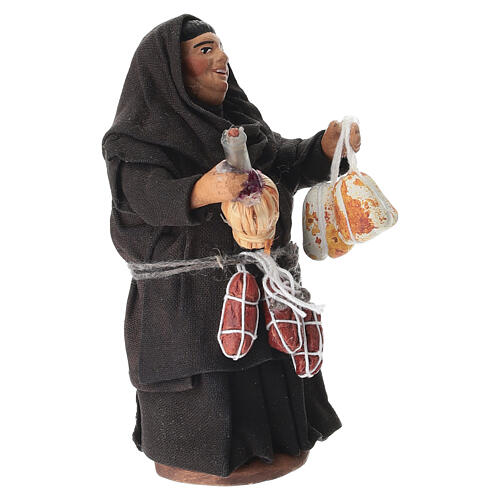 Monaciello de terracota 10 cm belén napolitano 3