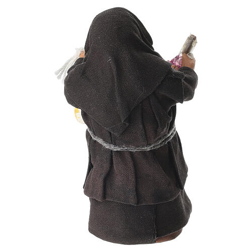 Monaciello de terracota 10 cm belén napolitano 4
