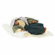 Sleeping woman for 10 cm Neapolitan Nativity Scene s3
