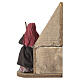 Donna con credenza e bimbo presepe napoletano 10 cm s4