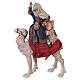 Man on camel for 24 cm Neapolitan Nativity Scene s1