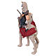 Man on camel for 24 cm Neapolitan Nativity Scene s6