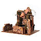 Fuente con dos chorros con bomba belén 10-12 20x15x15 cm s3