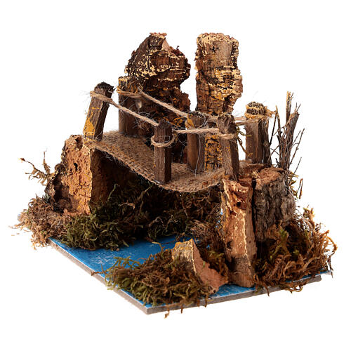 Bridge for 10-12 cm Nativity Scene, 10x15x10 cm 3