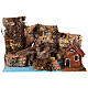 Ponte su fiume 28x15x15 cm presepe 4 cm s1