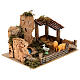 Enclosure with animals figurine, 10x20x15 cm for nativity 8-10 cm s3