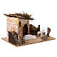 Recinto con pecore 15x10x10 cm presepe 6 cm s3