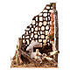 Recinto con pecore e lana 20x15x15 cm presepe 6 cm  s3