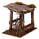 Recinto con asino 10x15x10 cm per presepe 10 - 12 cm s2