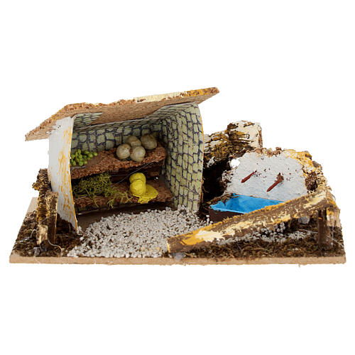 Set mit 6 Häusern, verschiedene Dorfszenen – 10 × 15 × 10 cm 5