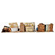 Grupo casas escenas surtidas set 6 piezas 10x15x10 cm s14