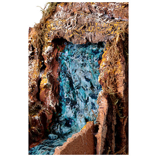 Cascata con pompa 30x15x30 cm presepe 8-10 cm 2