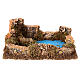 Laghetto per presepe 10-12 cm 20x10x15 cm s1